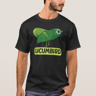 Cucumbird Gurke Gemüse Pflanze Vegetarisch Vega T-Shirt