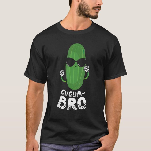 Cucumbro Vegetarian Vegetable Veggies Vegan Cucumb T-Shirt (Vorderseite)