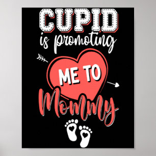 Cud bewirbt mich bei Mommy Valentines Schwangersch Poster