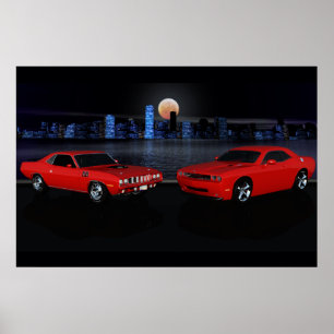 Cuda & Challenger Poster