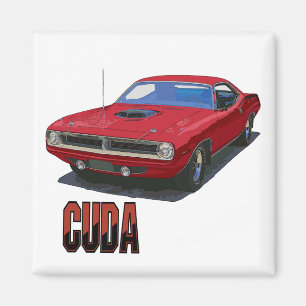 Cuda Coupe 1970 Magnet