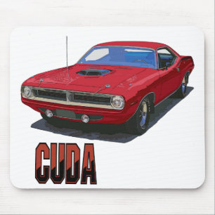 Cuda Coupe 1970 Mousepad