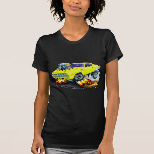 Cuda gelbes Auto 1971-73 T-Shirt