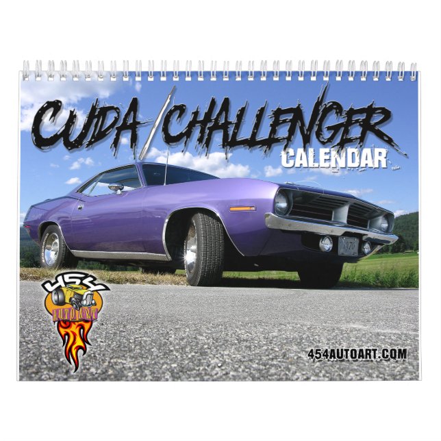 Cuda/Herausforderer-Kalender Kalender (Titelbild)