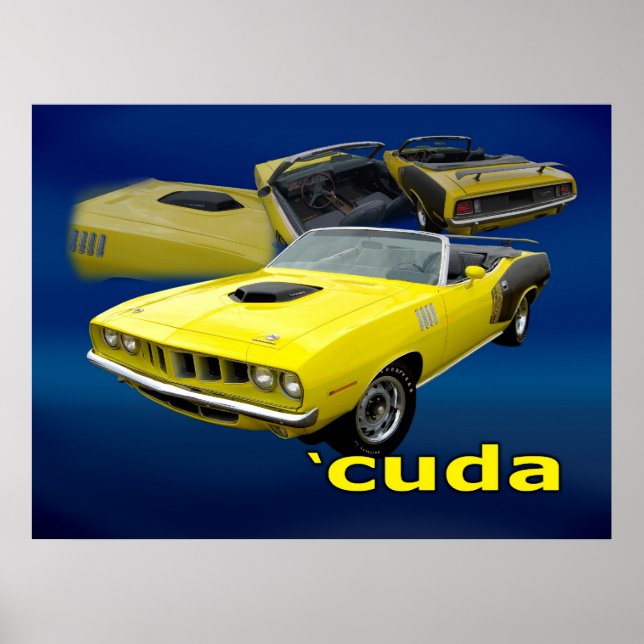 Cuda Poster (Vorne)