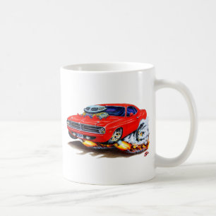 Cuda Rot-Auto 1970 Kaffeetasse