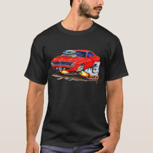 Cuda Rot-Auto 1970 T-Shirt