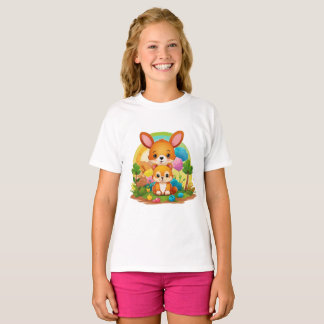 Cudded Bliss: Adorable Teddy Bären Design T-Shirt