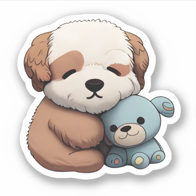 Cuddle Bug Sticker (Vorderseite)
