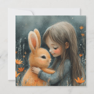 Cuddle Bunnies: Glückliche Wünsche 🐰 Digital 🐰 Feiertagskarte