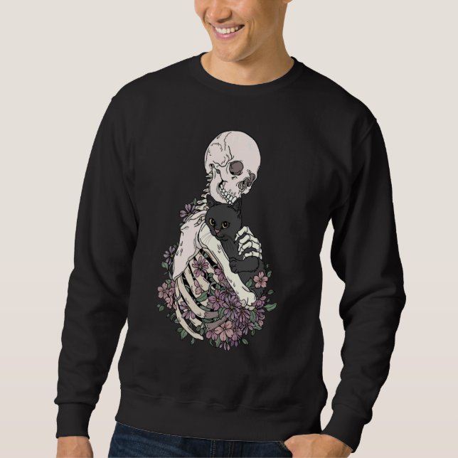 Cuddle Cat Sweatshirt (Vorderseite)
