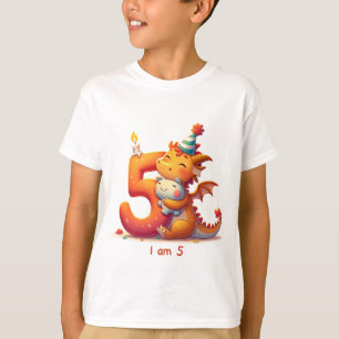 Cuddle Dragon: Gemütlich fünf T-Shirt