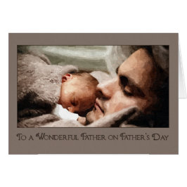 Cuddle mit Vater Vatertag