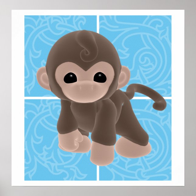 Cuddle Monkey Poster (Vorne)