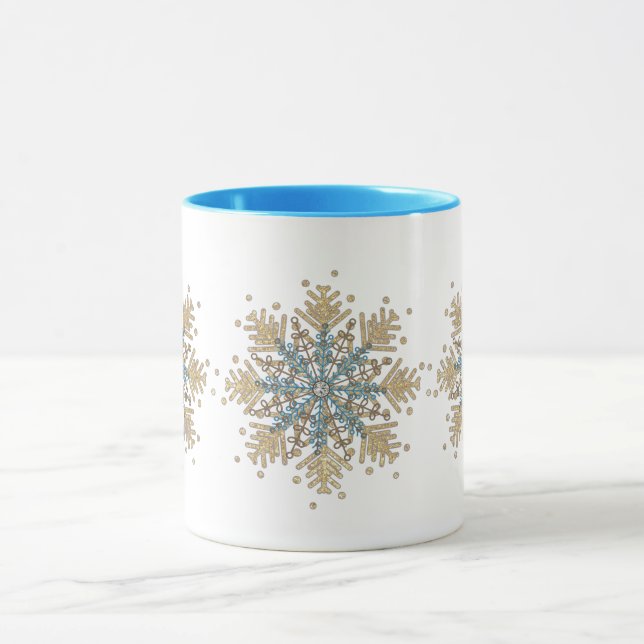 Cuddle Season Snowflake Tasse (Zentrum)