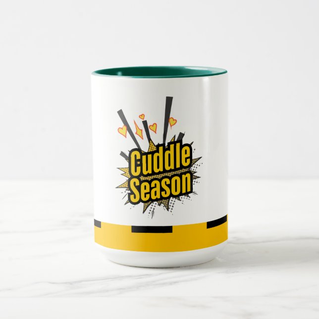 Cuddle Season Tasse Comic Style (Zentrum)