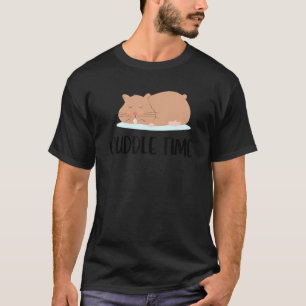 Cuddle Time Hamster Haustier Besitzer Tier Rodent  T-Shirt