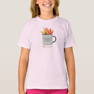 Cuddle Weather Watercolor Herbstlaube Herbst T-Shirt