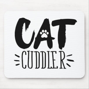 Cuddler Happy Cuddler Aesthetic Cat Pictures Mousepad