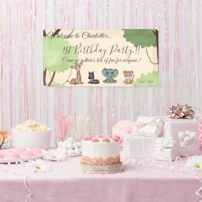 Cuddles 1. Geburtstag Party Banner (Party)