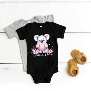 "Cuddles Bitte" Niedlicher Koala-Bär Baby Strampler