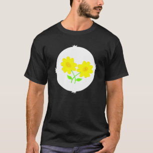 Cuddles und Pflegeprodukte für das Halloween-Blume T-Shirt