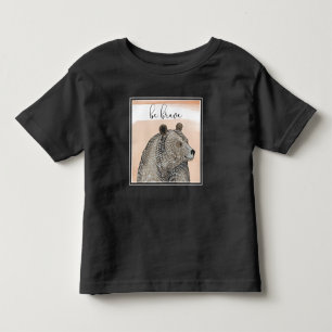 Cuddlies Bär   ist tapfer Kleinkind T-shirt