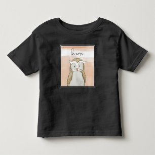 Cuddlies Eule ist klug Kleinkind T-shirt