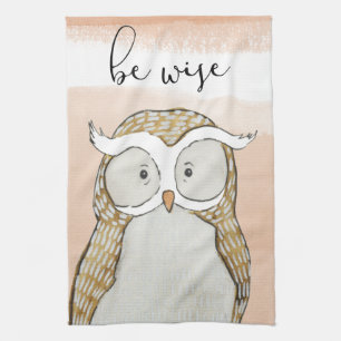 Cuddlies Owl   Sei weise Geschirrtuch