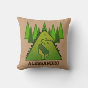 Cuddling Dinosaurier Throw Kissen