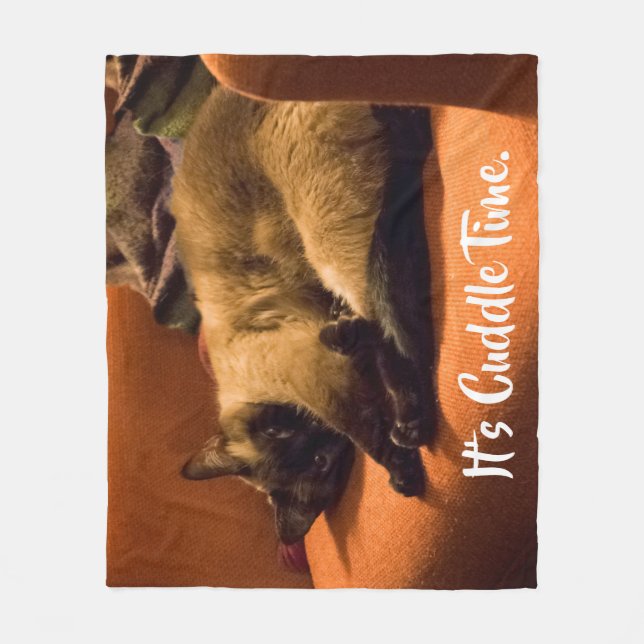 Cuddly Kitty-Fleece-Decke Fleecedecke (Vorderseite)