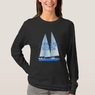 Cudjoe Key Florida Küste Nautical Segelschiff T-Shirt