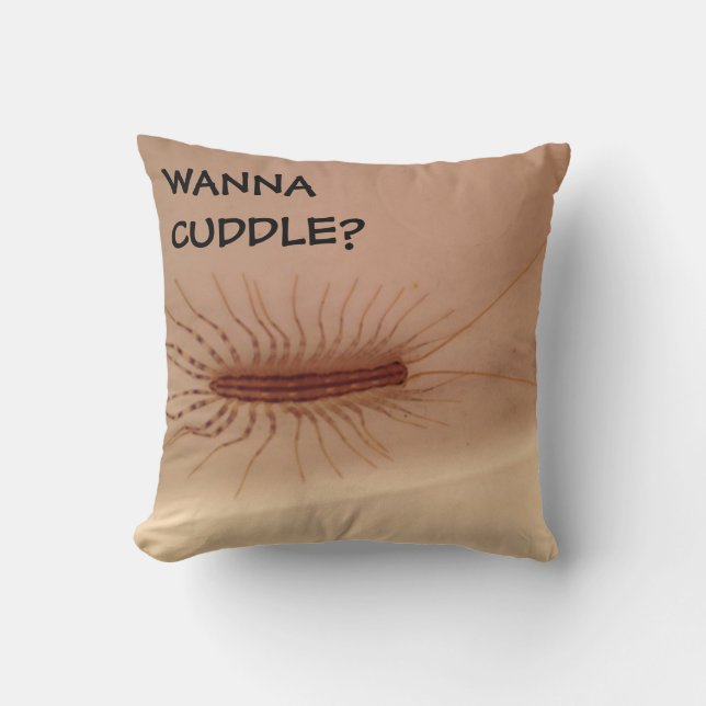 Cudly Centipede Throw Kissen (Vorderseite)