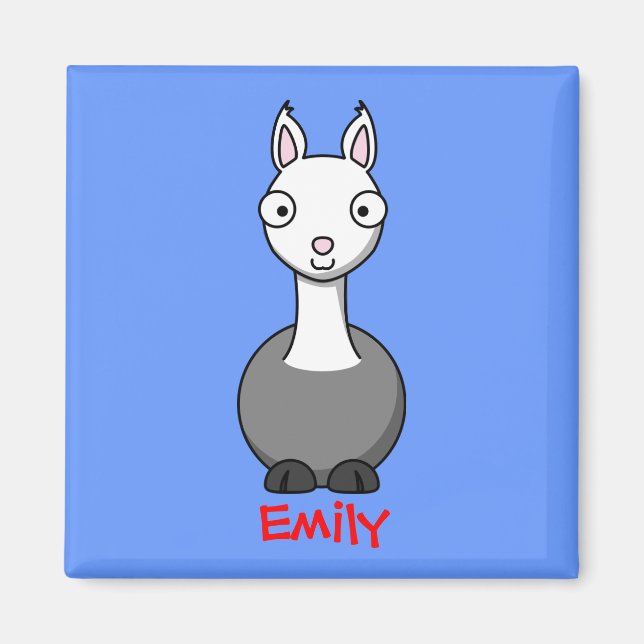 Cudly Lama Magnet (Vorne)