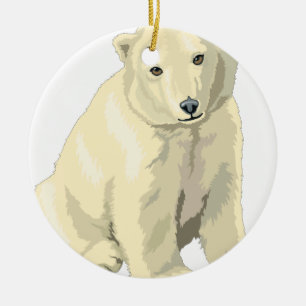 Cudly Polar Bär Keramik Ornament