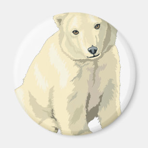 Cudly Polar Bär Magnet