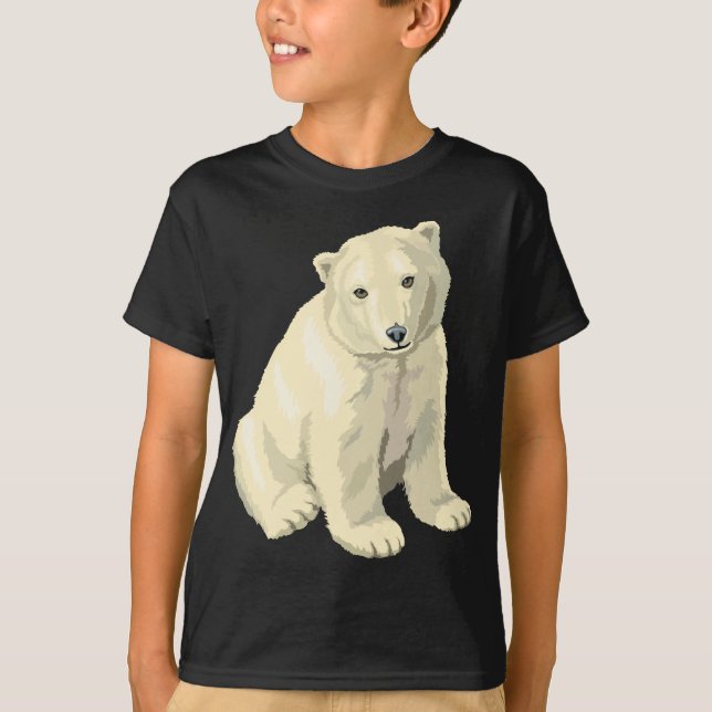 Cudly Polar Bär T-Shirt (Vorderseite)