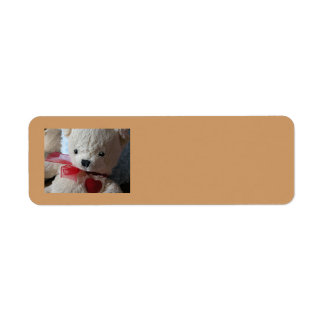 Cudly Teddy Bear - Rücksendetikett