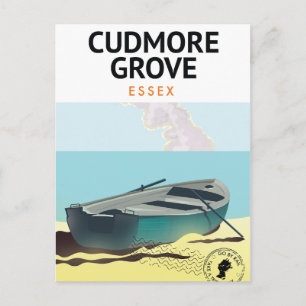Cudmore Grove Essex travel poster Feiertagspostkarte