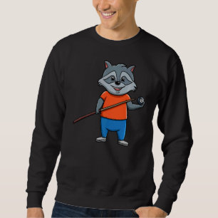 Cue Ball Billiard Player Sport Snooker Pool Sweatshirt