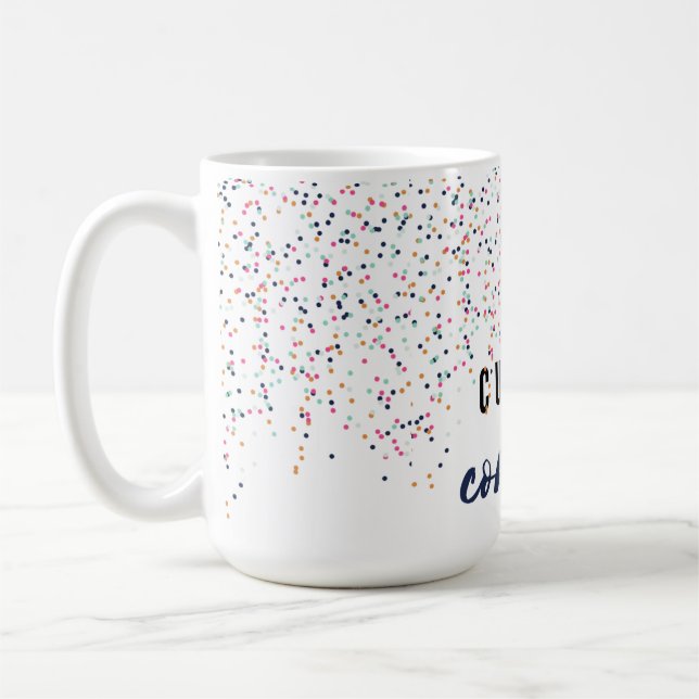 Cue de Confetti Kaffeetasse (Links)