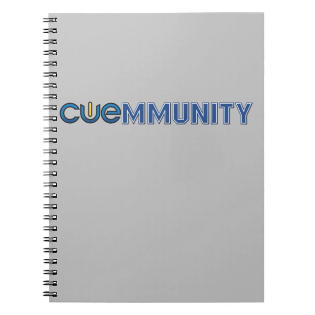 CUE-MMUNITY-Notebook Notizblock (Vorderseite)