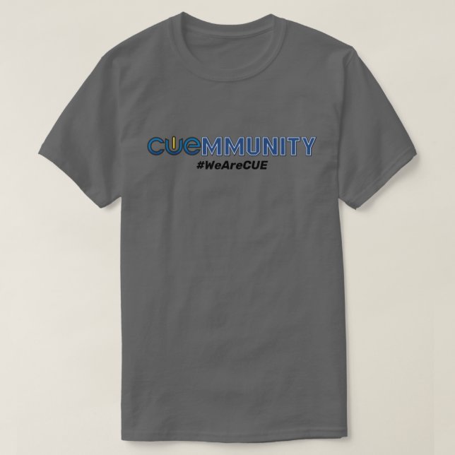CUE-MMUNITY-T - Shirt (Design vorne)