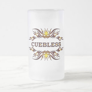 CUEBLESS Bierglas Mattglas Bierglas