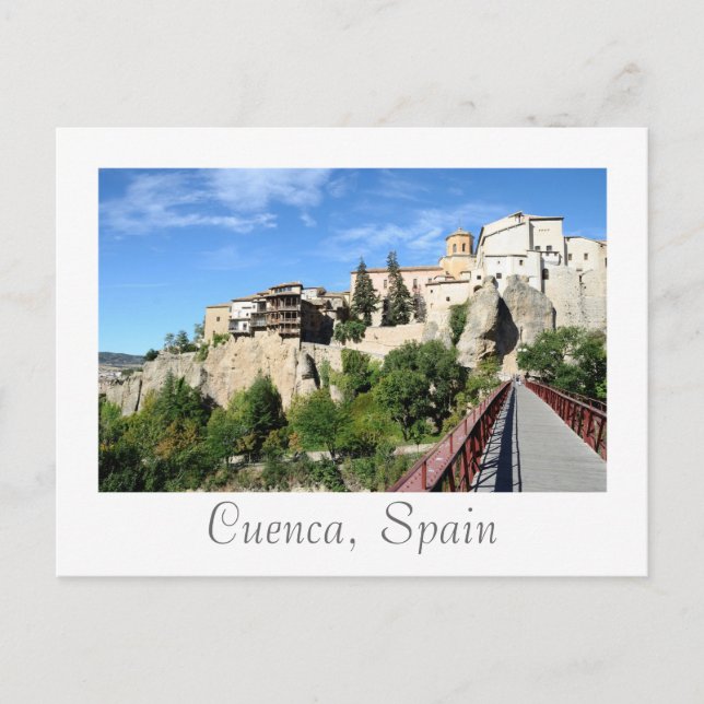 Cuenca, Spanien Postkarte (Vorderseite)