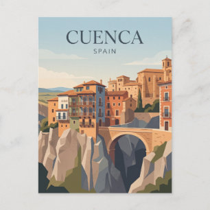 Cuenca Spanien Postkarte