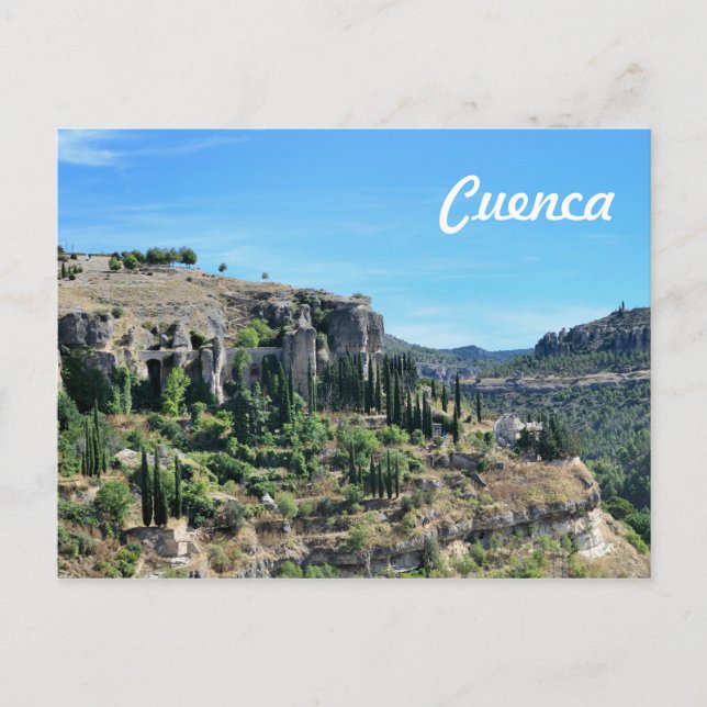 Cuenca, Spanien Postkarte (Vorderseite)