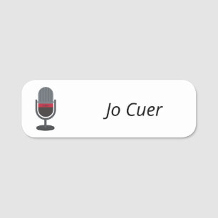 Cuer Namensschild