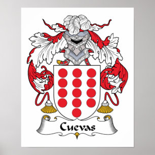 Cuevas Familienwappen Poster