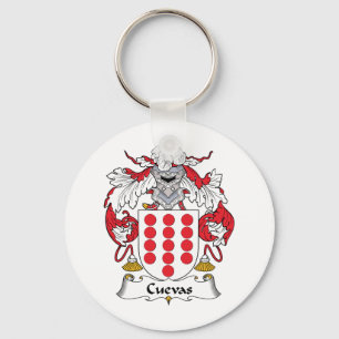 Cuevas Familienwappen Schlüsselanhänger
